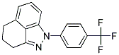 1-(4-TRIFLUOROMETHYL-PHENYL)-1,3,4,5-TETRAHYDRO-BENZO[CD]INDAZOLE Struktur