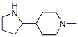 1-METHYL-4-(2-PYRROLIDINYL)PIPERIDINE Struktur