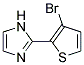 2-(3-BROMO-THIOPHEN-2-YL)-1H-IMIDAZOLE Struktur