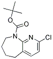 2-CHLORO-5,6,7,8-TETRAHYDRO-PYRIDO[2,3-B]AZEPINE-9-CARBOXYLIC ACID TERT-BUTYL ESTER Struktur