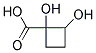 1,2-DIHYDROXY CYCLOBUTANE CARBOXYLIC ACID Struktur