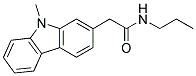 2-(9-METHYL-9H-CARBAZOL-2-YL)-N-PROPYL-ACETAMIDE Struktur