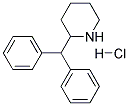 2-(Diphenylmethyl)piperidine hydrochloride Struktur