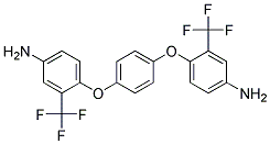 1,4-Bis(4-Amino-2-Trifluoromethylphenoxy) Benzene Struktur