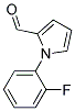 1-(2-Fluorophenyl)pyrrole-2-carboxaldehyde Struktur