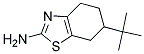 2-Amino-6-tert-butyl-4,5,6,7-tetrahydrobenzothiazole Struktur