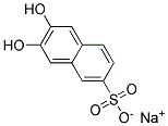 2,3-Dihydroxynaphthalene-6-Sulfonate-sodium salt Struktur