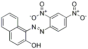 1-(2,4-Dinitro-phenylazo)-naphthalen-2-ol Struktur