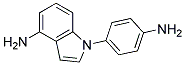 1-(4-AMINOPHENYL)-1H-INDOL-4-AMINE Struktur