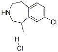 1H-3-BENZAZEPINE, 8-CHLORO-2,3,4,5-TETRAHYDRO-1-METHYL-,HYDROCHLORIDE Struktur