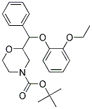 2-[(2-ETHOXY-PHENOXY)-PHENYL-METHYL]-MORPHOLINE-4-CARBOXYLIC ACID TERT-BUTYL ESTER Struktur