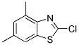 2-CHLORO-4,6-DIMETHYLBENZOTHIAZOLE Struktur