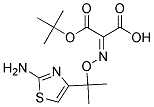 2-Aminothiazol-4-YL-Tertiarybutoxy Carbonyl Isopropoxyimino Acetate Struktur