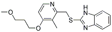 2-[[[4-(3-MethoxyPropoxy)-3-Methyl-2Pyridyl]Methyl]Thio]-1H-Benzimidazole Struktur