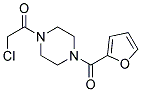 1-(Chloroacetyl)-4-(2-Furoyl)Piperazine Struktur