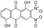 1,5-Dihydroxy(Dinitro)Anthraquinone Struktur