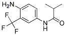 2-Methyl-N-[4-Amino-3-(Trifluoromethyl)Phenyl]Propanamide Struktur