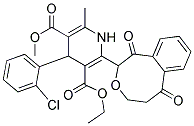 2-[(2-Phthaloylethoxy)Methyl]-4-(2-Chlorophenyl)-3-Ethoxy Carbonyl-5-Methoxy-Carbonyl-6-Methyl-1,4-Dihydropyridine Struktur