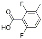 2,6-Difluoro-3-methylbenzoic acid, 97+% Struktur