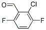 2-Chloro-3,6-difluorobenzaldehyde,97+% Struktur