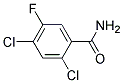 2,4-Dichloro-5-fluorobenzamide, 97+% Struktur