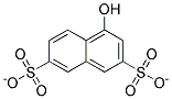 1-Naphthol-3,6-disulfonate Struktur