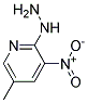 2-HYDRAZINO-3-NITRO-5-PICOLINE Struktur