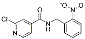 2-Chloro-N-(2-nitro-benzyl)-isonicotinamide Struktur