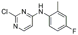 2-chloro-N-(4-fluoro-2-methylphenyl)pyrimidin-4-amine Struktur