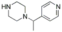 1-(1-pyridin-4-ylethyl)piperazine Struktur