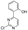 2-(2-Chloro-pyrimidin-4-yl)-phenol Struktur