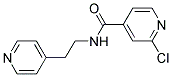 2-Chloro-N-(2-pyridin-4-yl-ethyl)-isonicotinamide Struktur