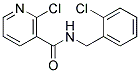 2-Chloro-N-(2-chloro-benzyl)-nicotinamide Struktur