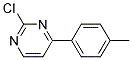 2-Chloro-4-p-tolyl-pyrimidine Struktur