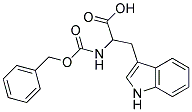 2-{[(benzyloxy)carbonyl]amino}-3-(1H-indol-3-yl)propanoic acid Struktur