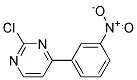 2-Chloro-4-(3-nitro-phenyl)-pyrimidine Struktur