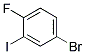 1-BROMO-4-FLUORO-3-IODOBENZENE Struktur