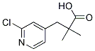 2-CHLOROPYRIDINE-4-TERT-BUTYL CARBOXYLATE Struktur