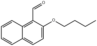 2-BUTOXY-1-NAPHTHALDEHYDE Struktur