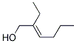 2-Ethyl-2-Hexene-1-Ol Struktur