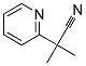 2-METHYL-2-PYRIDIN-2-YLPROPANENITRILE
 Struktur