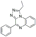 1-ETHYL-4-PHENYL(1,2,4)TRIAZOLO(4,3-A)QUINOXALINE Struktur