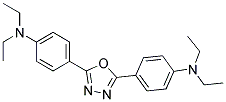 2,5-BIS(P-DIETHYLAMINOPHENYL)-1,3,4-OXADIAZOLE Struktur