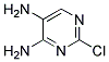 2-CHLORO-4,5-PYRIMIDINEDIAMINE Struktur