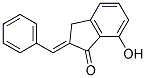 2-BENZYLIDENE-7-HYDROXY-1-INDANONE Struktur