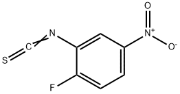 2-Fluoro-5-nitrophenylisothiocyanate Struktur