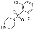 1-(2,6-Dichloro-benzenesulfonyl)-piperazine Struktur