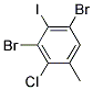 2-Chloro-3,5-dibromo-4-iodotoluene Struktur