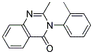 2-METHYL-3-(2-TOLYL)QUINAZOLONE-4 Struktur