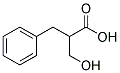 2-HYDROXYMETHYL-3-PHENYLPROPANOIC ACID Struktur